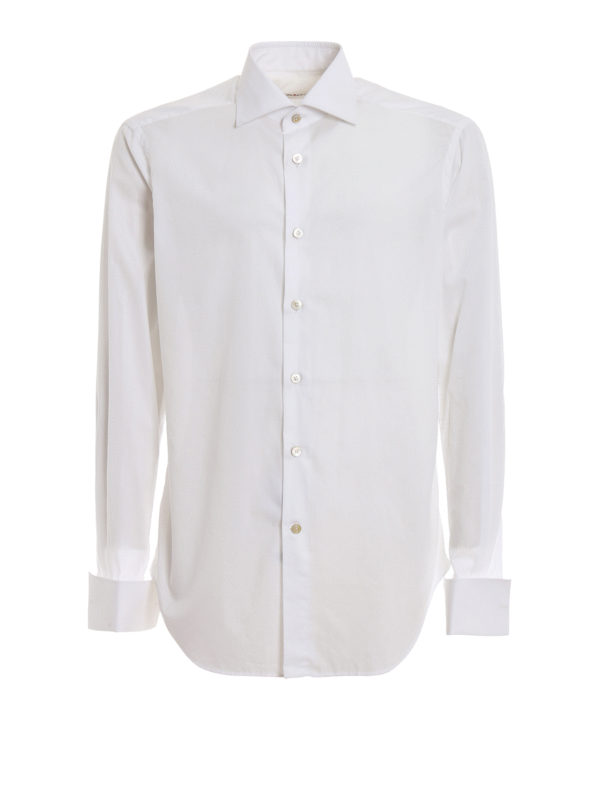 KITON: Hemden - Hemd - Weiß
