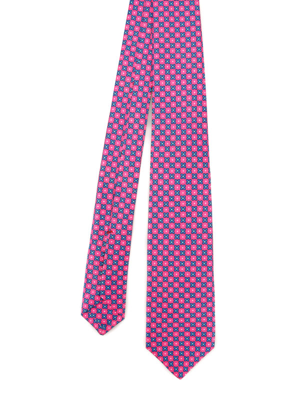 KITON: Corbatas y pajaritas - Corbata - Fucsia