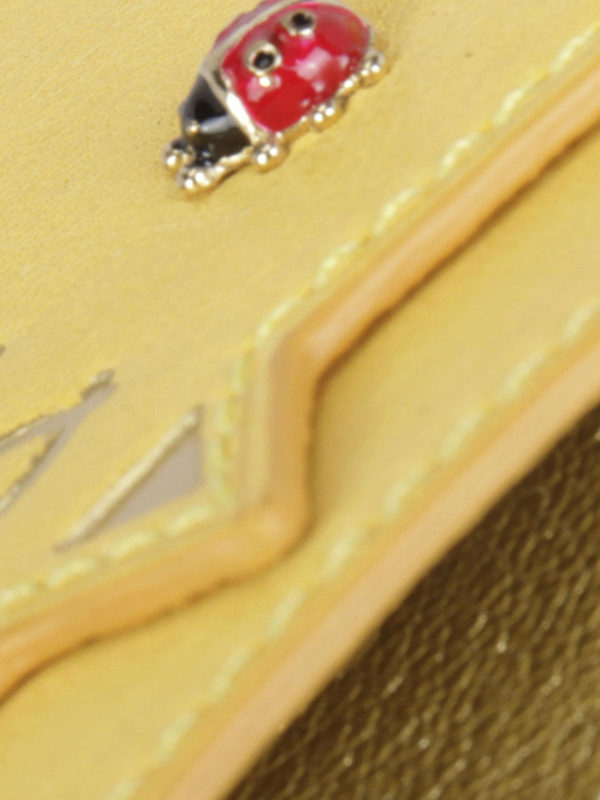Kitty and ladybug card holder shop online: CHARLOTTE OLYMPIA