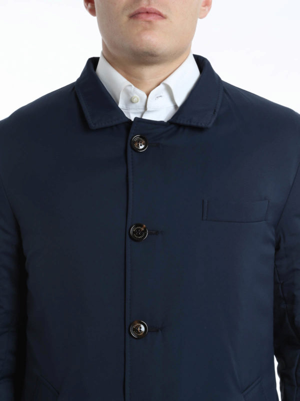 knee length coats shop online Reversible raincoat