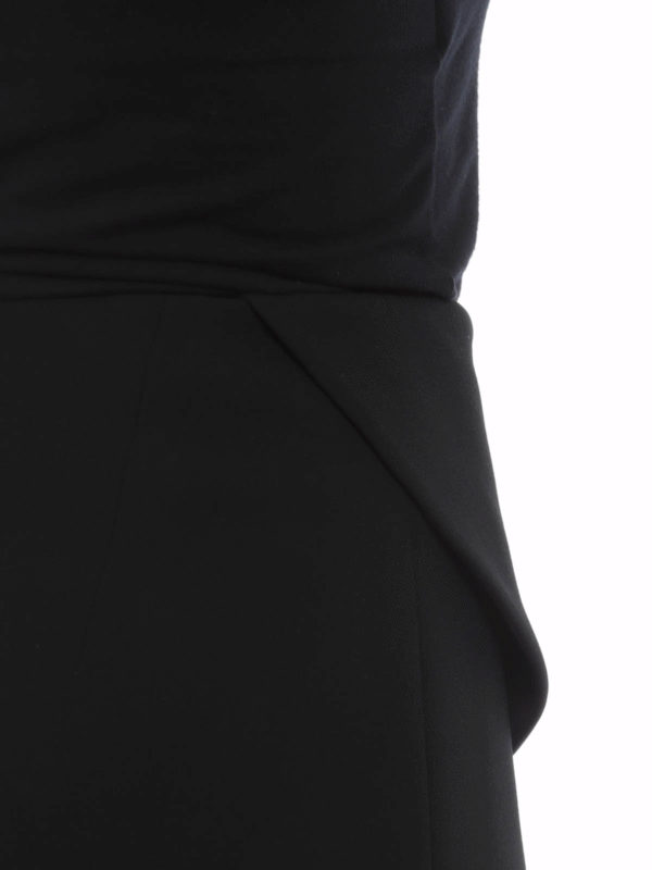 Knee length skirts & Midi shop online Wrap-effect mini skirt