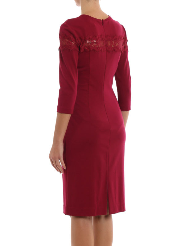 Vestido Midi - Burdeos shop online: TWINSET