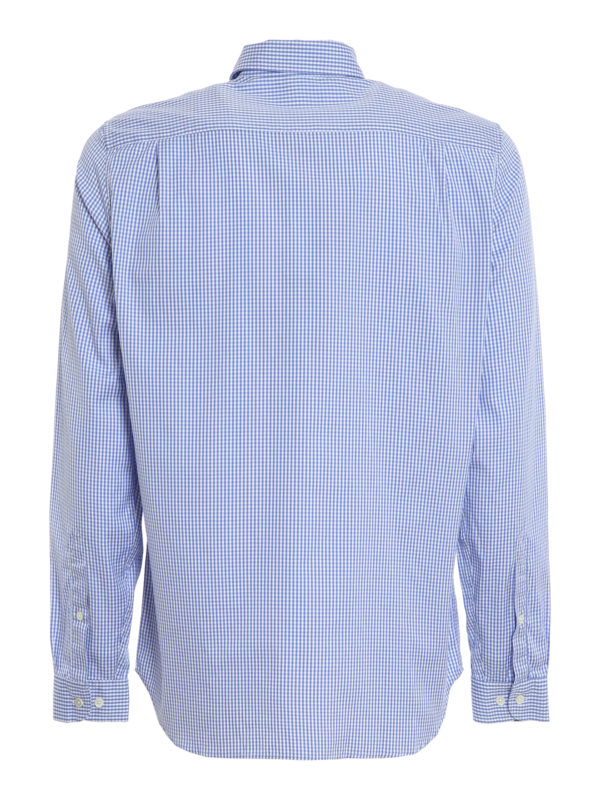 LACOSTE: shirts online - Checked premium cotton shirt