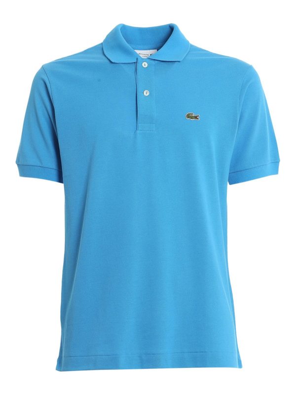 LACOSTE: Polos  - Polo - Bleu Clair