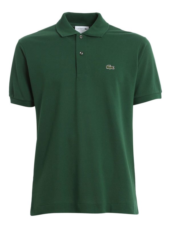 LACOSTE: ポロシャツ - ポロシャツ - ダークグリーン