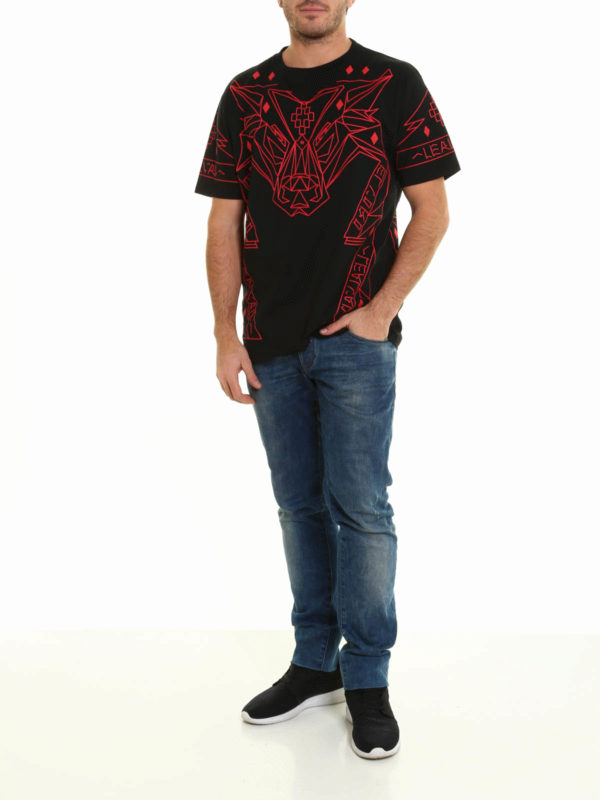 T-Shirt Lamborghini - Schwarz shop online: Marcelo Burlon