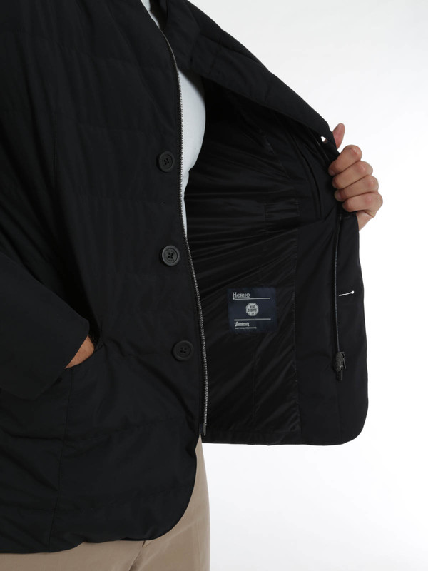 Laminar padded jacket