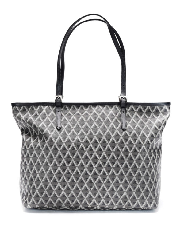 LANCASTER: totes bags - Geometric pattern tote