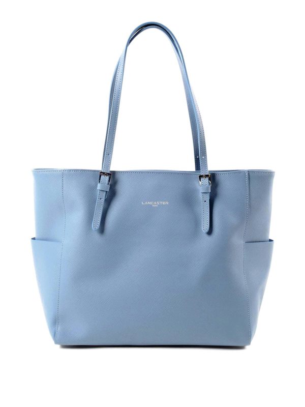 Totes bags Lancaster - Saffiano leather large tote - 42156BLEUARDOIS