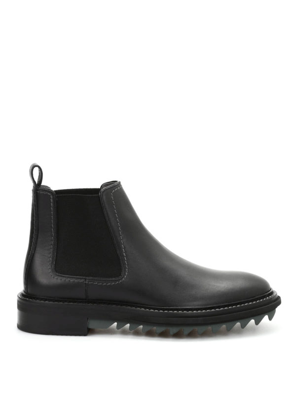 LANVIN: Stiefeletten - Stiefelette - Schwarz
