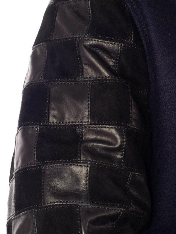 LANVIN buy online Chessboard patterned bomber jacket