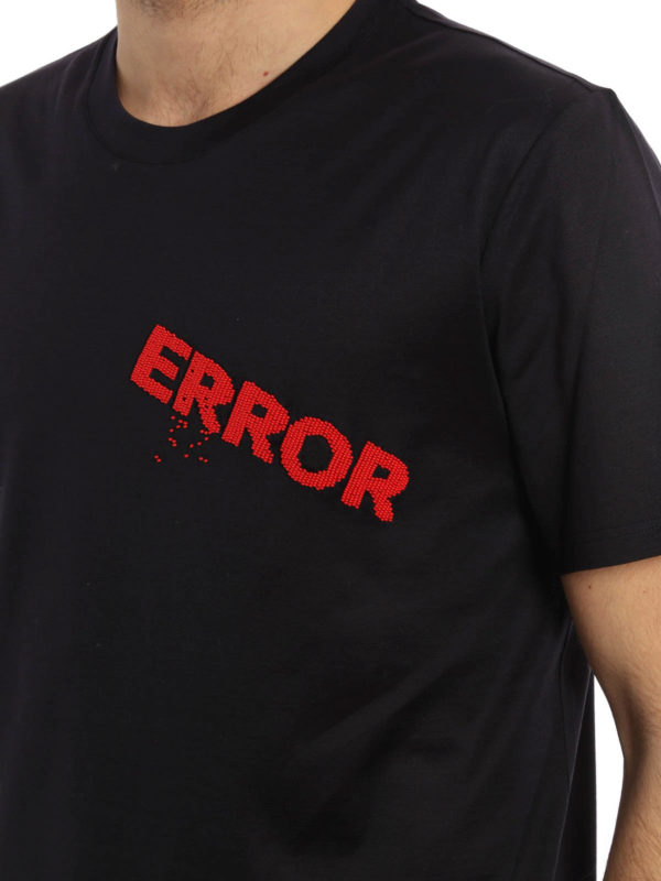 LANVIN buy online Error embroidered T-shirt