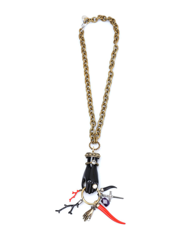 LANVIN: Collar - Collar Multicolor Para Mujer