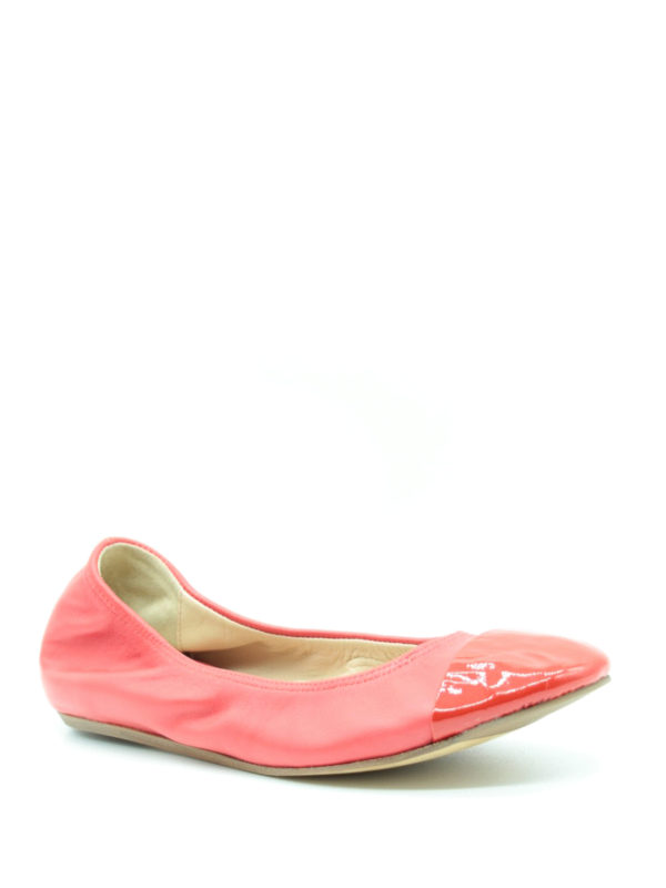 LANVIN: ballerine online - Ballerine elasticizzate in pelle