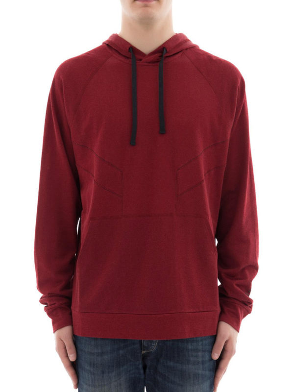 LANVIN: Sweatshirts und Pullover online - Sweatshirt - Dunkelrot