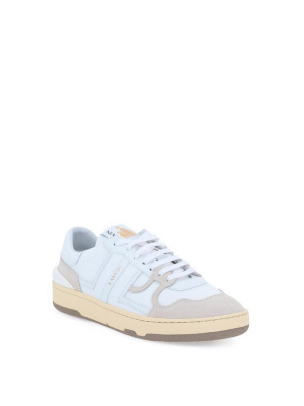 LANVIN: trainers online - Bumper leather sneakers