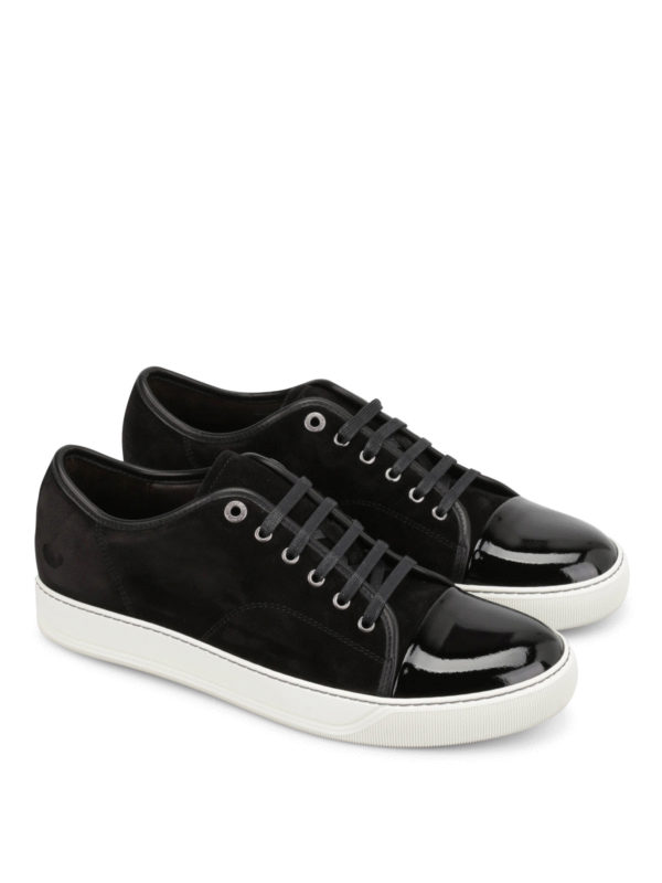 LANVIN: trainers online - Suede trainers