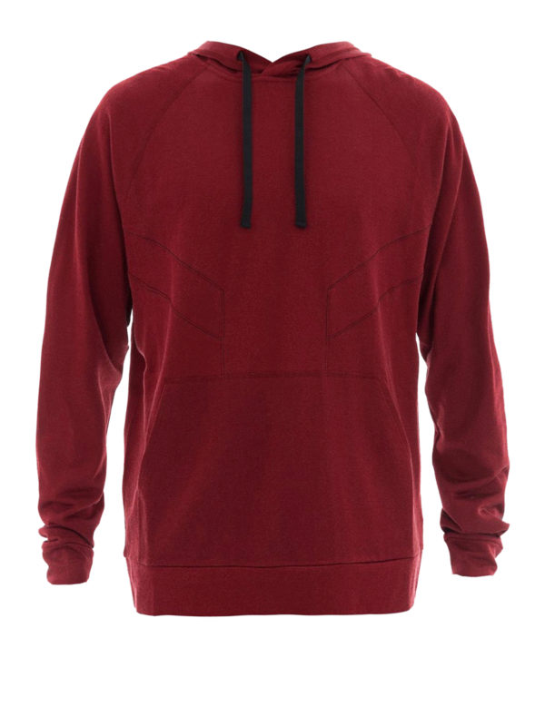 LANVIN: Sweatshirts und Pullover - Sweatshirt - Dunkelrot