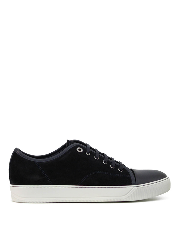 LANVIN: trainers - Suede nappa sneakers
