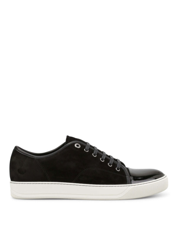 LANVIN: trainers - Suede trainers