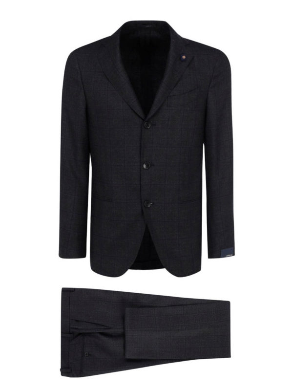 LARDINI: Vestidos de gala - Traje - Gris