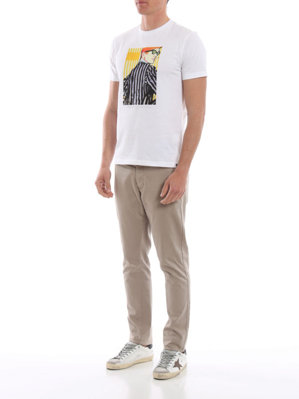 LARDINI: Tシャツ online - Tシャツ - 白