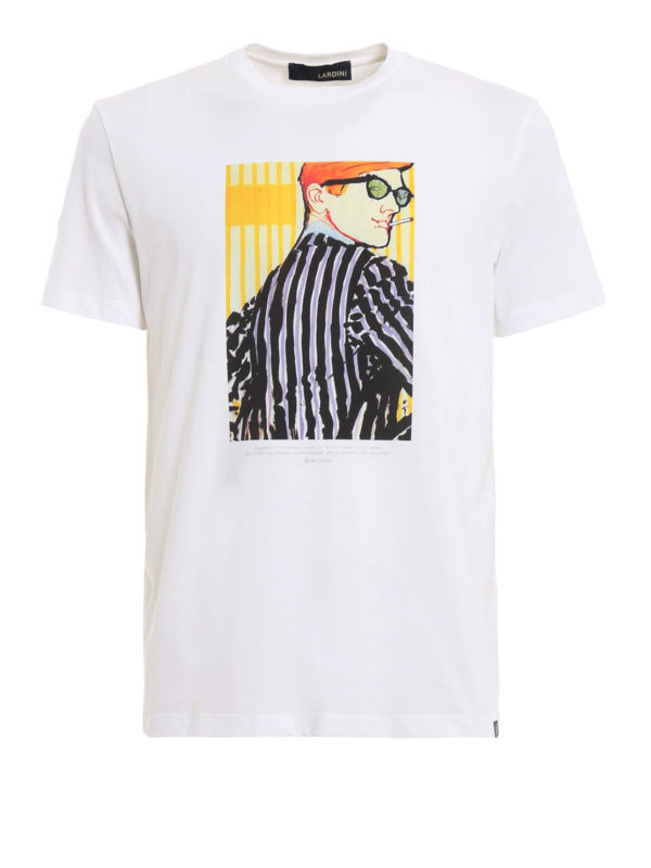 LARDINI: Tシャツ - Tシャツ - 白