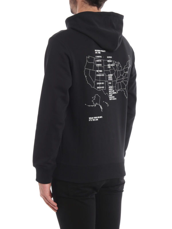 Laws hoodie shop online: HELMUT LANG