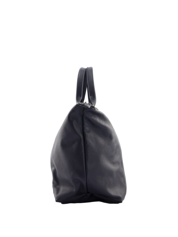 Le Pliage Cuir medium leather bag shop online: LONGCHAMP
