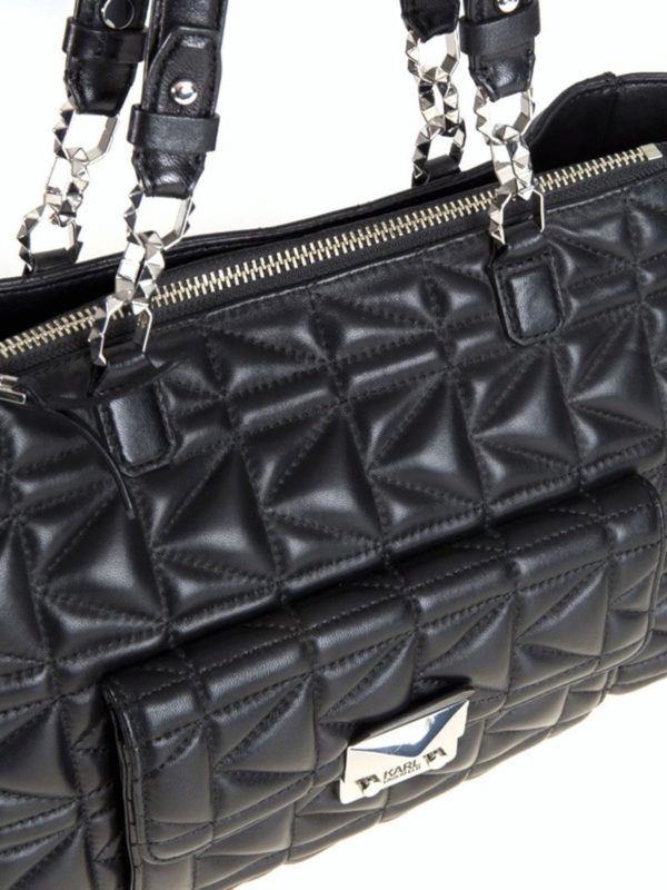 ショルダーバッグ - 黒 shop online: KARL LAGERFELD