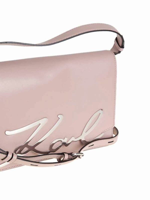 Borsa in pelle shop online: KARL LAGERFELD