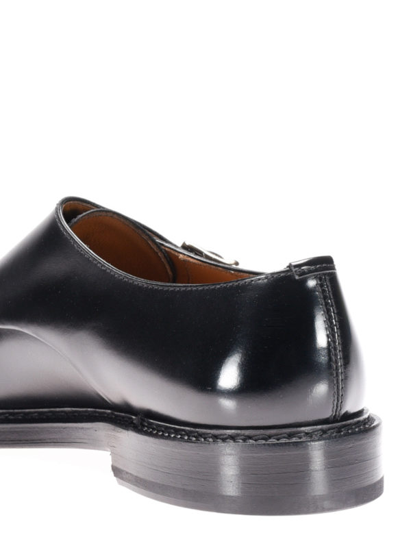 Leather classic monk straps shop online: Doucal