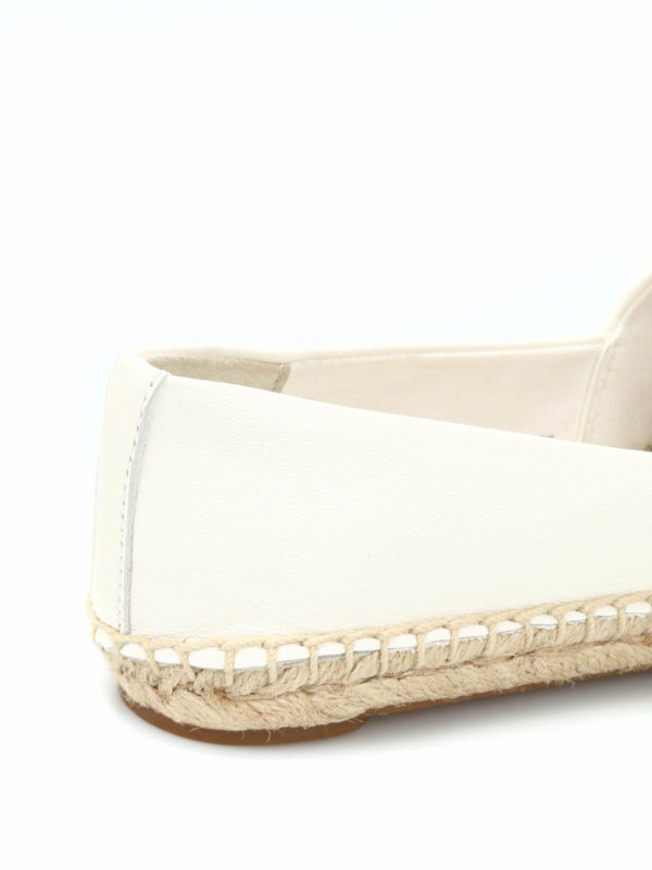 Leather espadrilles shop online: TORY BURCH