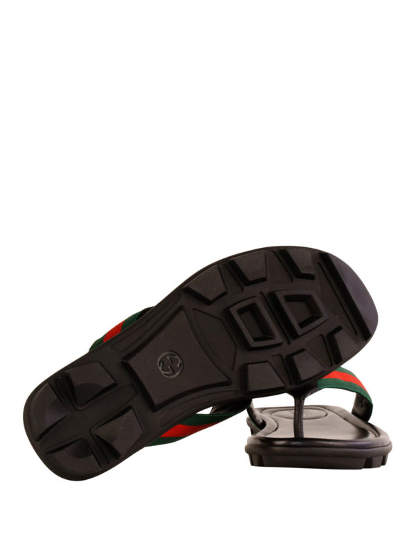 Leather flip flops shop online: GUCCI