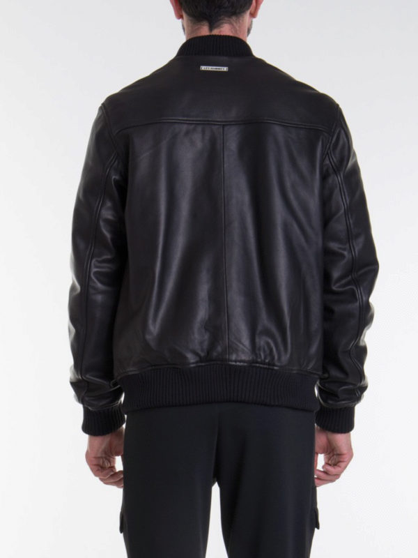Leather jacket shop online: LES HOMMES