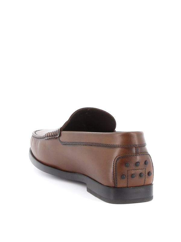 Leather loafers shop online: TOD