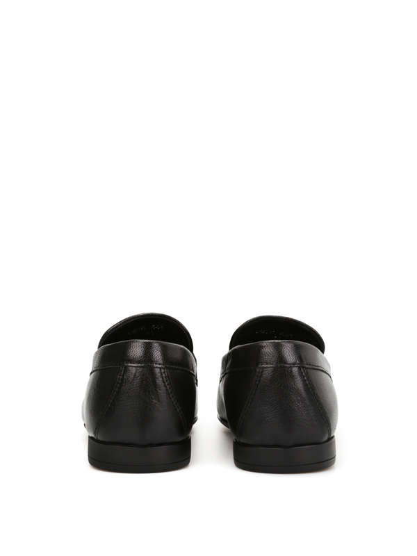 Leather loafers shop online: VERSACE COLLECTION