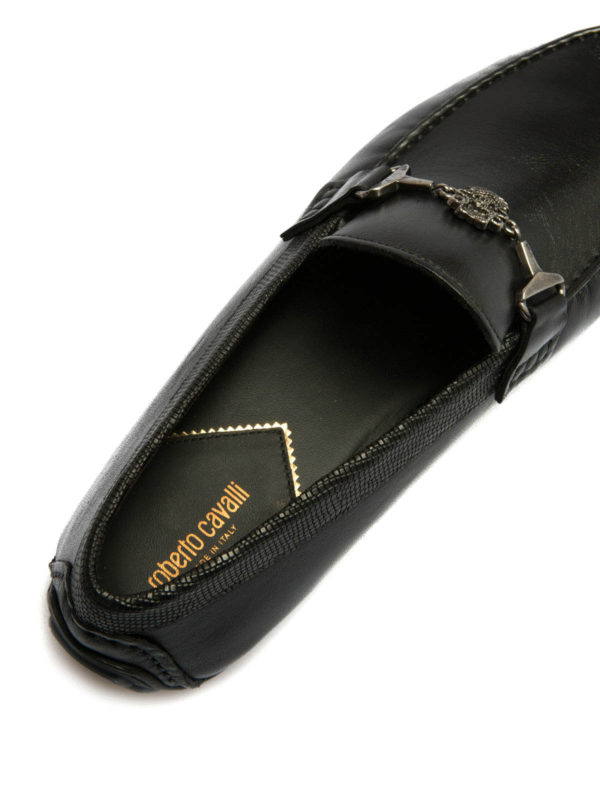 Mocassin  - Noir shop online: ROBERTO CAVALLI