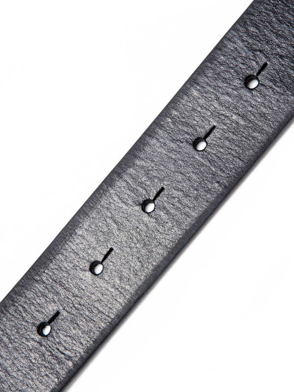 Leather logo patch belt shop online: DSQUARED2