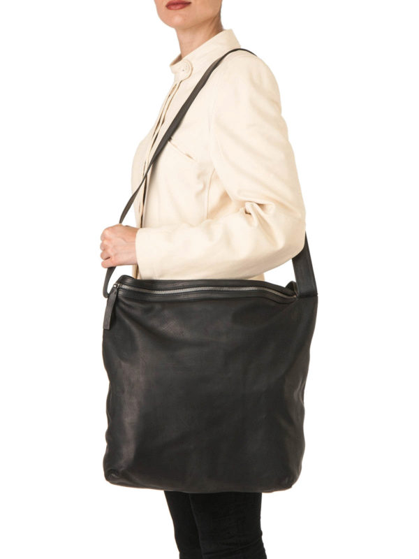 Leather shoulder bag shop online: ANN DEMEULEMEESTER