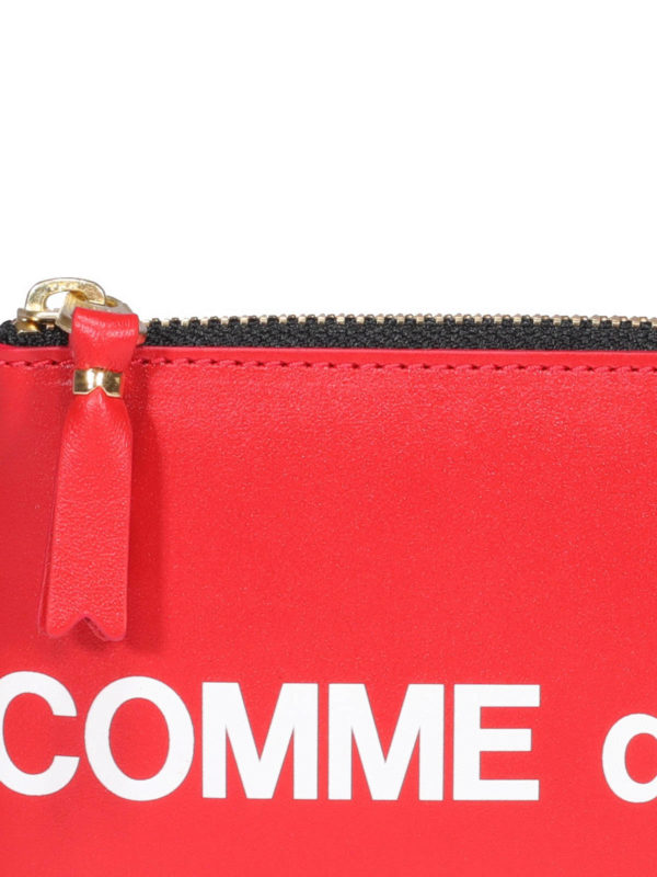 Portefeuilles - Rouge shop online: COMME DES GARCONS