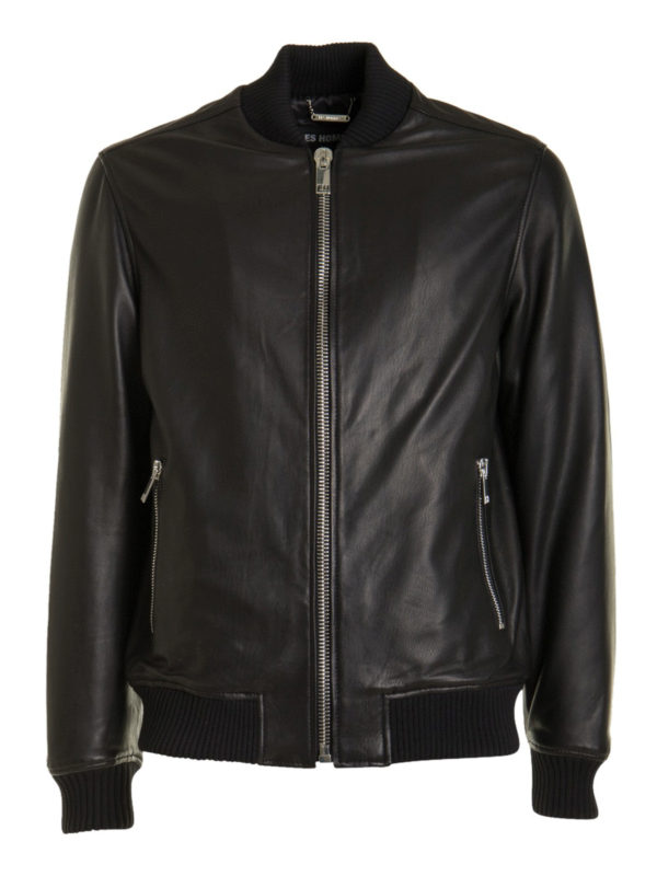 LES HOMMES: leather jacket - Leather jacket