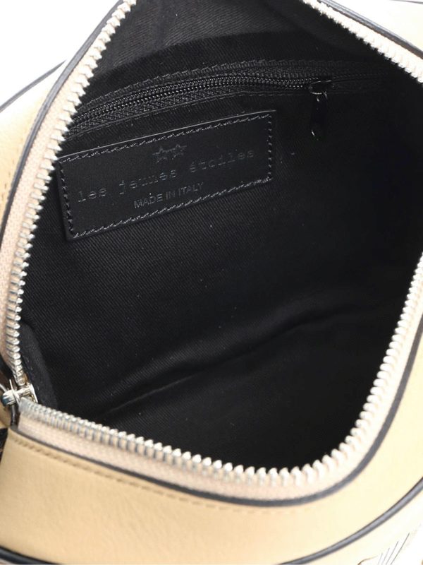 Les Jeunes Etoiles buy online "Camera" beige shoulder bag