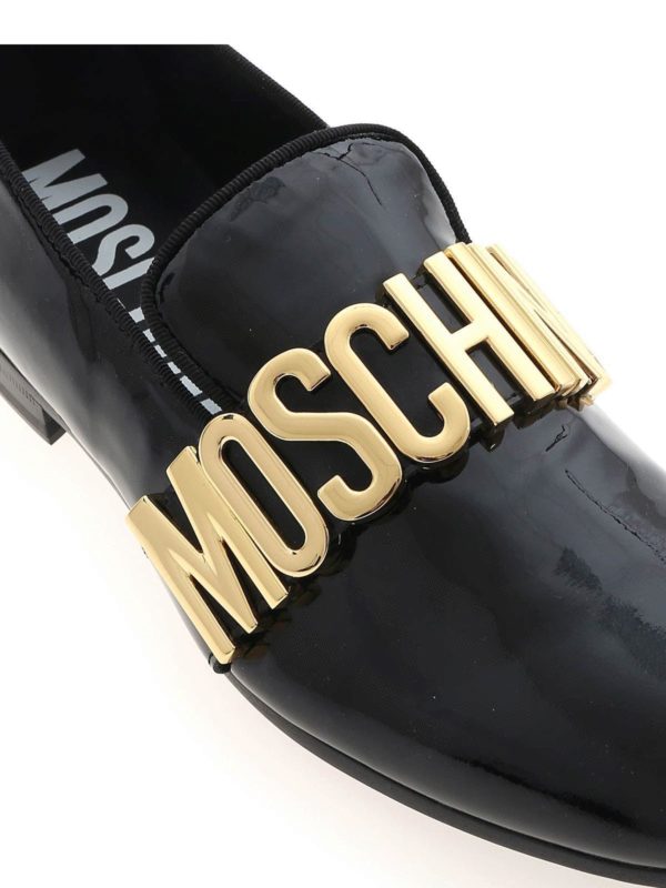 ローファー - 黒 shop online: MOSCHINO