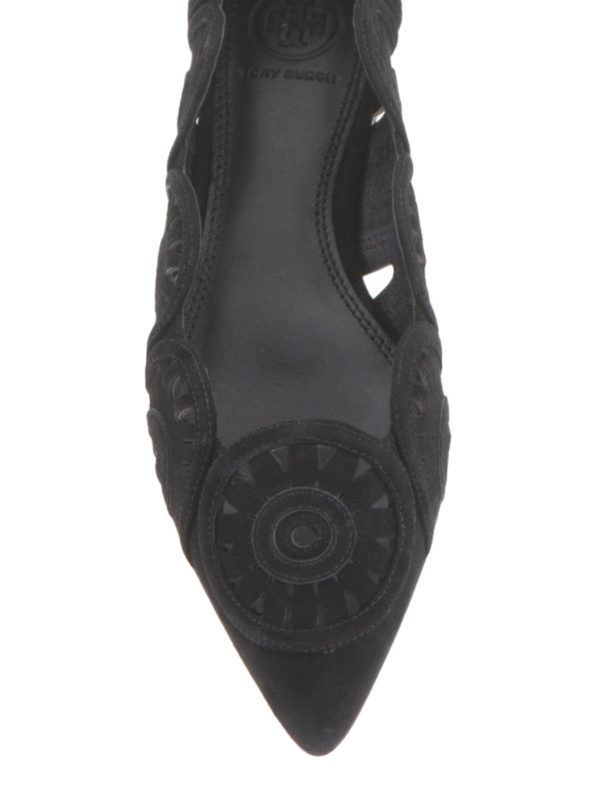 Leyla cut-out flats shop online: TORY BURCH