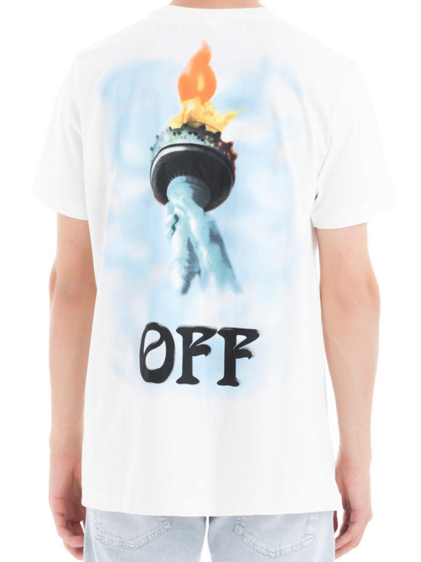 Tシャツ - Liberty shop online: OFF-WHITE
