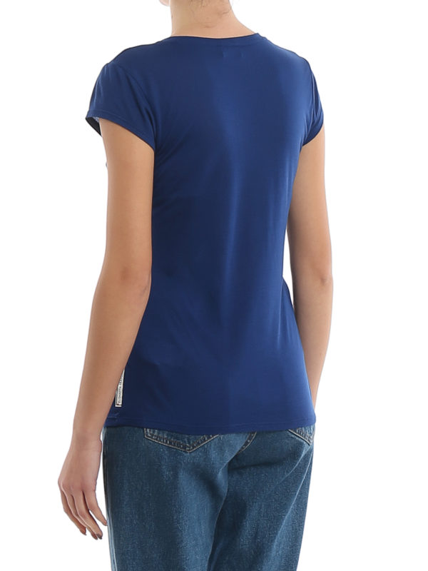 Life preserver printed jersey T-shirt shop online: ELISABETTA FRANCHI