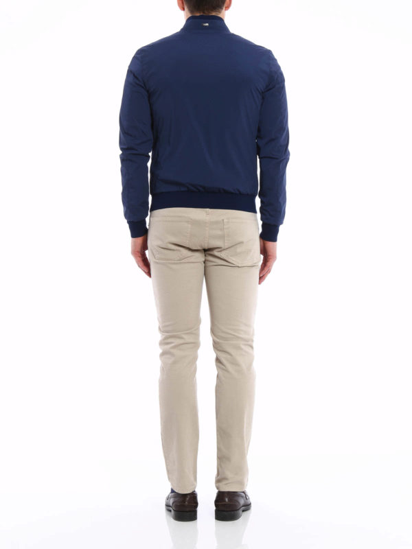 Chaqueta Bomber Azul Para Hombre shop online: HERNO