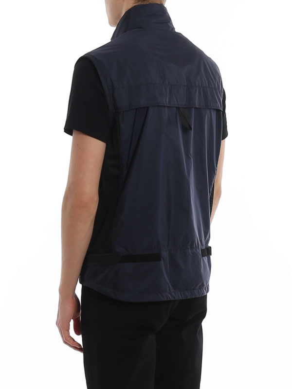 Light nylon gilet shop online: PRADA