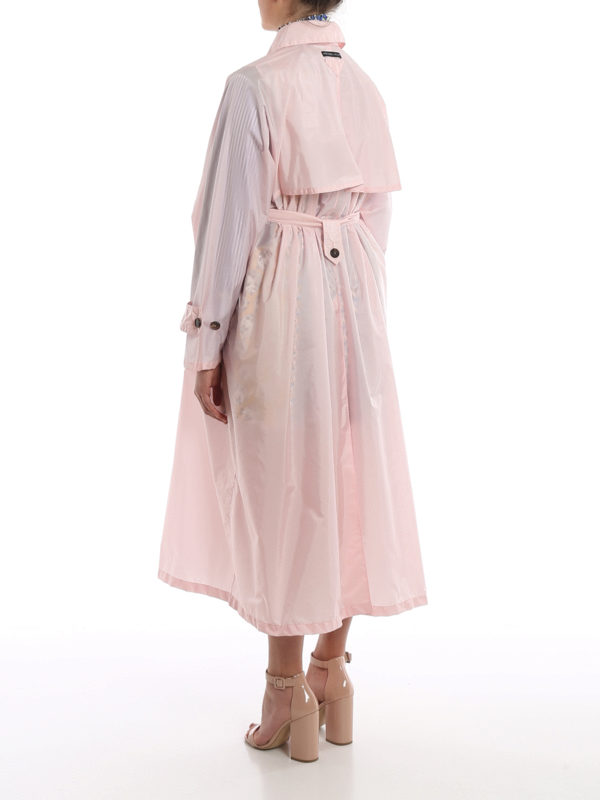 Trenchcoat - Rosa shop online: PRADA